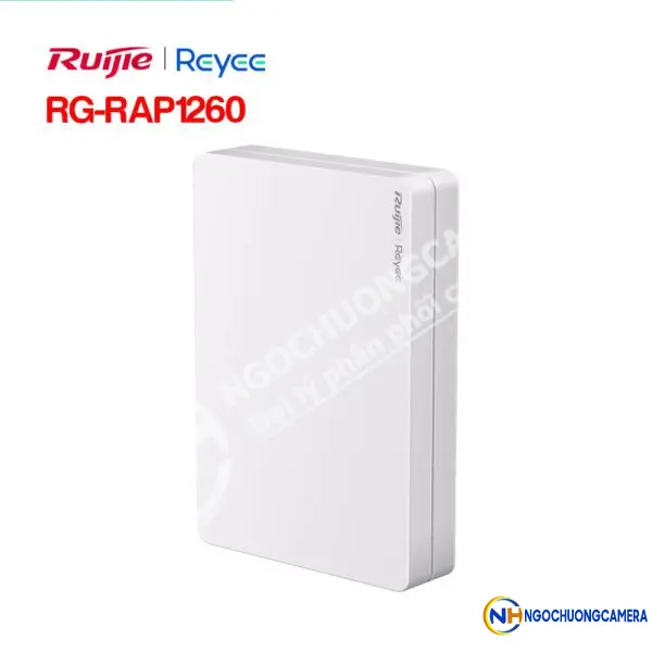 Access point WiFi 6 gắn tường Reyee RG-RAP1260