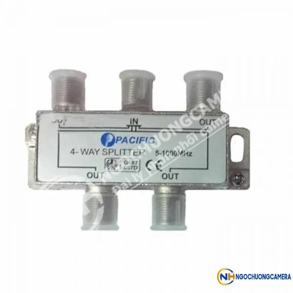 Bộ chia truyền hình cáp PACIFIC 1 ra 4