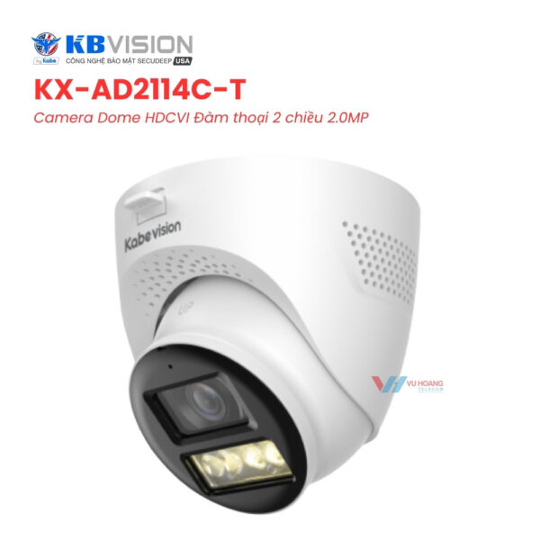 Camera Dome HDCVI 2MP KBVISION KX-AD2114C-T