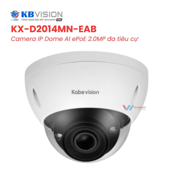 Camera IP AI ePoE 2MP KBVISION KX-D2014MN-EAB