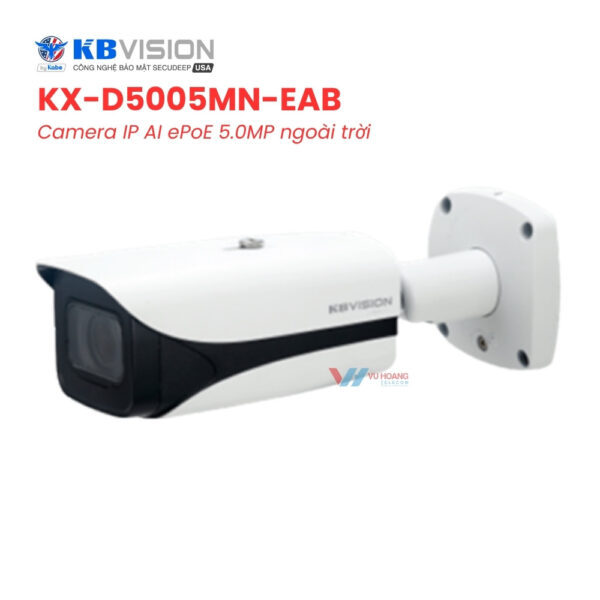 Camera IP AI ePoE 5MP KBVISION KX-D5005MN-EAB