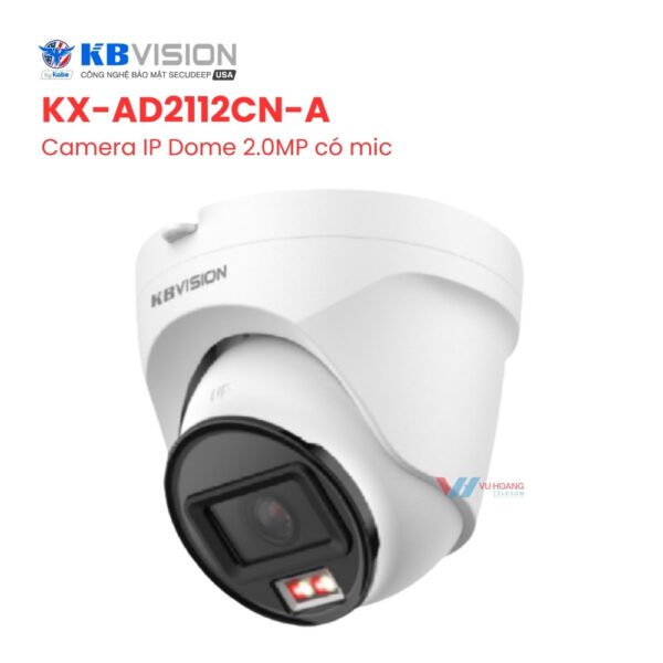 Camera IP Dome 2MP KBVISION KX-AD2112CN-A