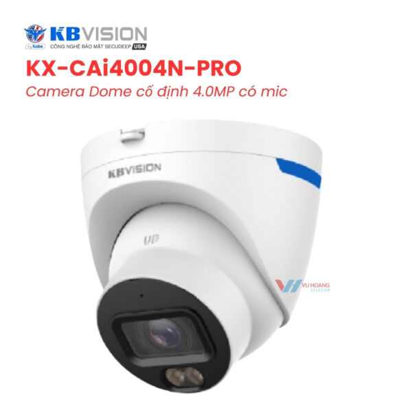 Camera IP Dome 4MP KBVISION KX-CAi4004N-PRO