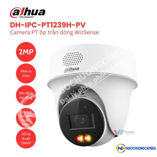 Camera IP PT 2MP DAHUA DH-IPC-PT1239H-PV