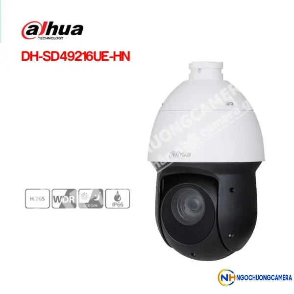 Camera IP Speed Dome 2MP DAHUA DH-SD49216UE-HN