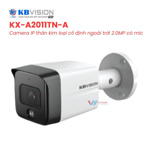 Camera IP thân 2MP KBVISION KX-A2011TN-A