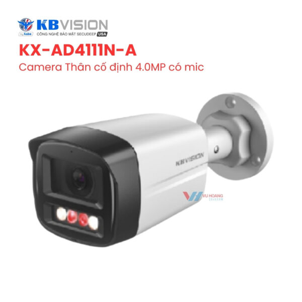 Camera IP thân 4MP KBVISION KX-AD4111N-A