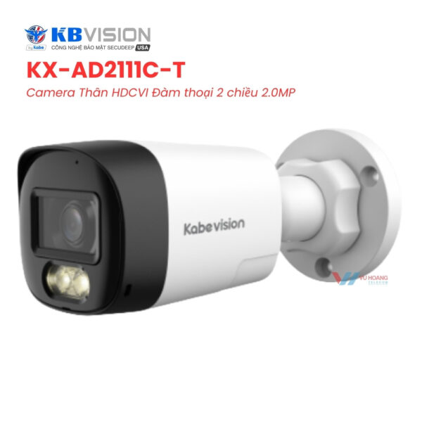 Camera Thân HDCVI 2MP KBVISION KX-AD2111C-T