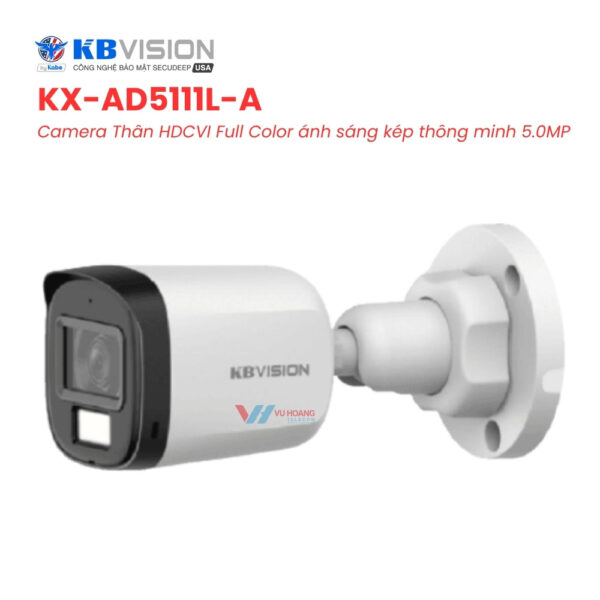 Camera Thân HDCVI Full Color 5MP KBVISION KX-AD5111L-A
