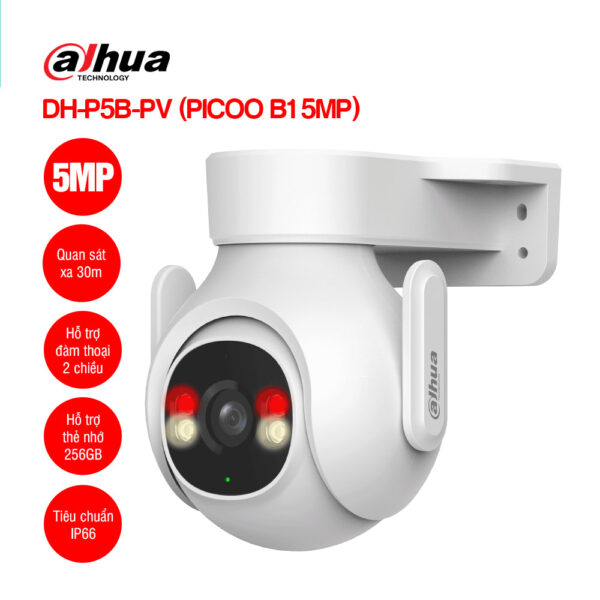Camera Wifi Dahua DH-P5B-PV (PICOO B1 5MP)