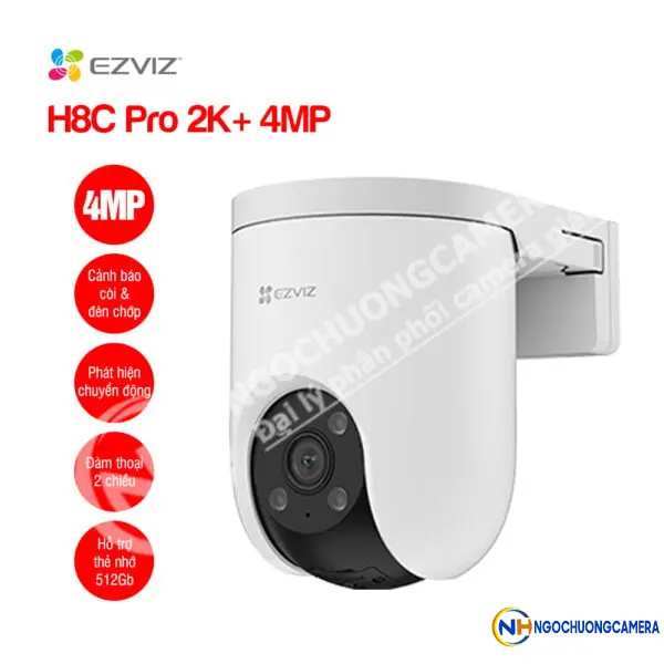 Camera WiFi EZVIZ H8C Pro 2K+ 4MP