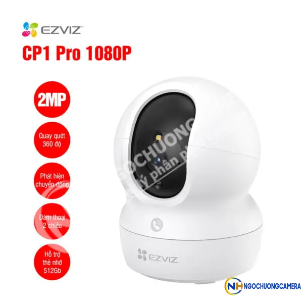 Camera WiFi quay quét thông minh EZVIZ CP1 Pro 1080P