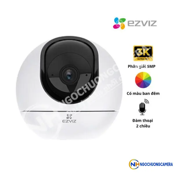 Camera WiFi thông minh EZVIZ H6 3K 5MP