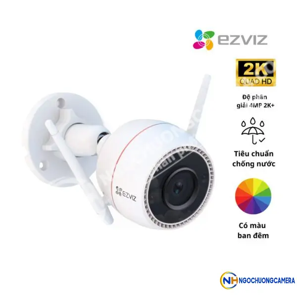 Camera WiFi thông minh ngoài trời 3MP EZVIZ H3C 2K