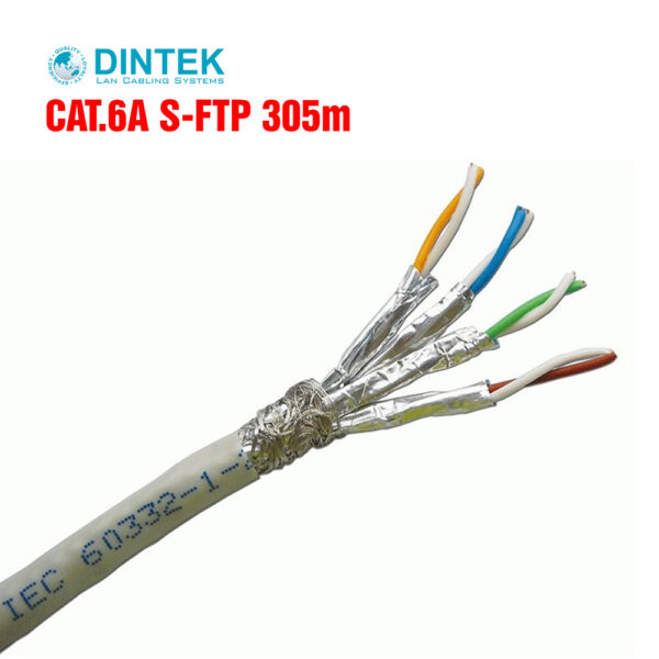 Cáp mạng Dintek CAT.6A S-FTP 305m (1105-06027)