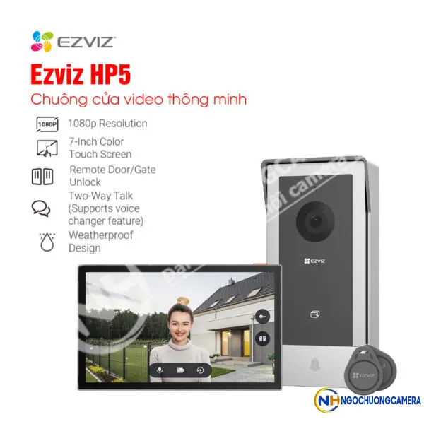 Chuông cửa video thông minh EZVIZ HP5