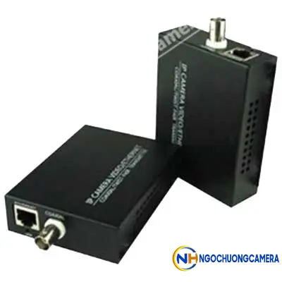 Converter quang HDtec chuyển đổi cáp đồng trục sang cổng RJ45