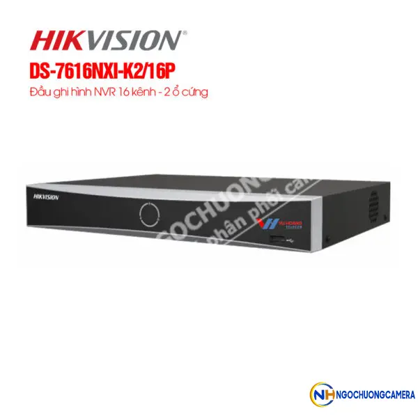 Đầu ghi IP 16 kênh Hikvision DS-7616NXI-K2/16P