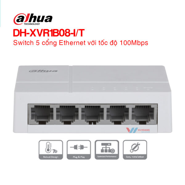 Ethernet Switch 5 cổng DAHUA DH-SF1005L