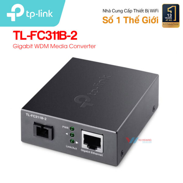 Gigabit WDM Media Converter TP-LINK TL-FC311B-2