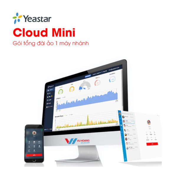 Gói tổng đài ảo Yeastar Cloud Mini 1 máy nhánh