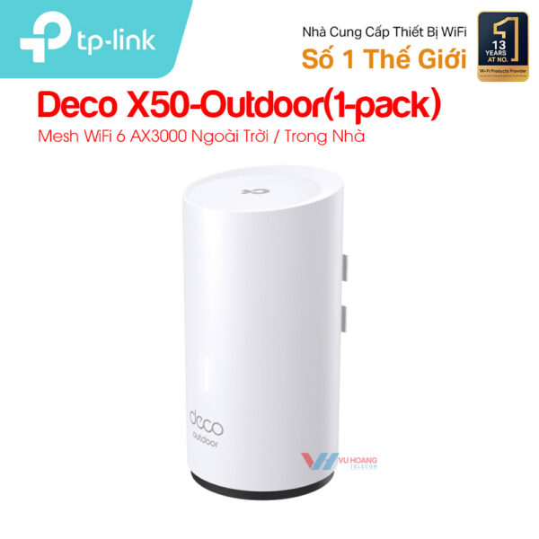 Hệ thống Mesh WiFi 6 AX3000 TP-Link Deco X50-Outdoor(1-pack)