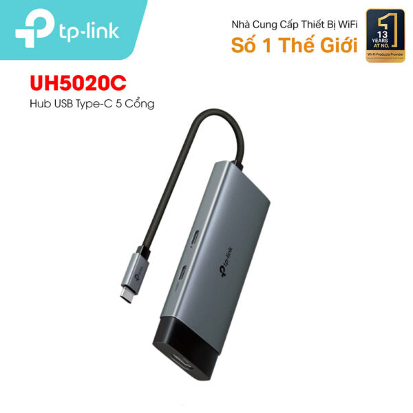 Hub USB type-C 5 cổng TP-Link UH5020C