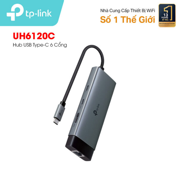 Hub USB type-C 6 cổng TP-Link UH6120C