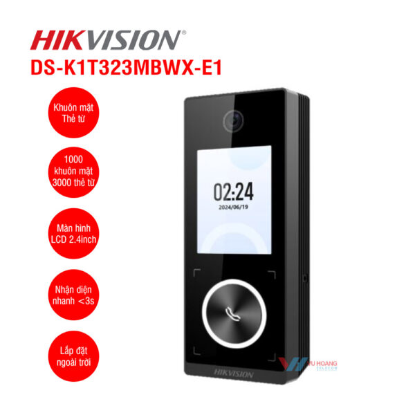 Máy chấm công khuôn mặt HIKVISION DS-K1T323MBWX-E1