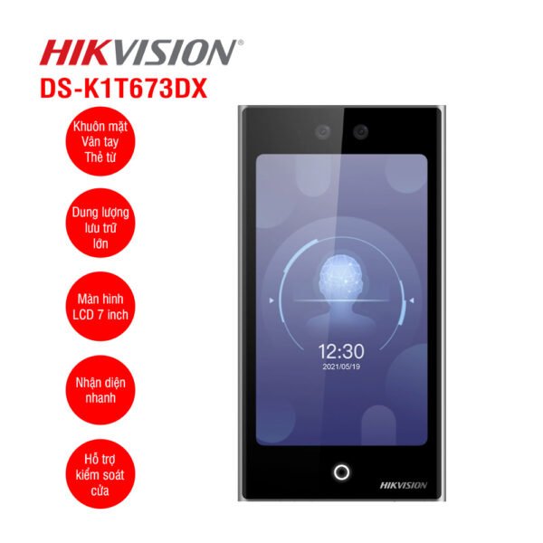 Máy chấm công khuôn mặt HIKVISION DS-K1T673DX