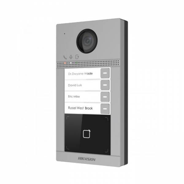 Nút bấm IP 4 cổng cho villa HIKVISION DS-KV8413-WME1