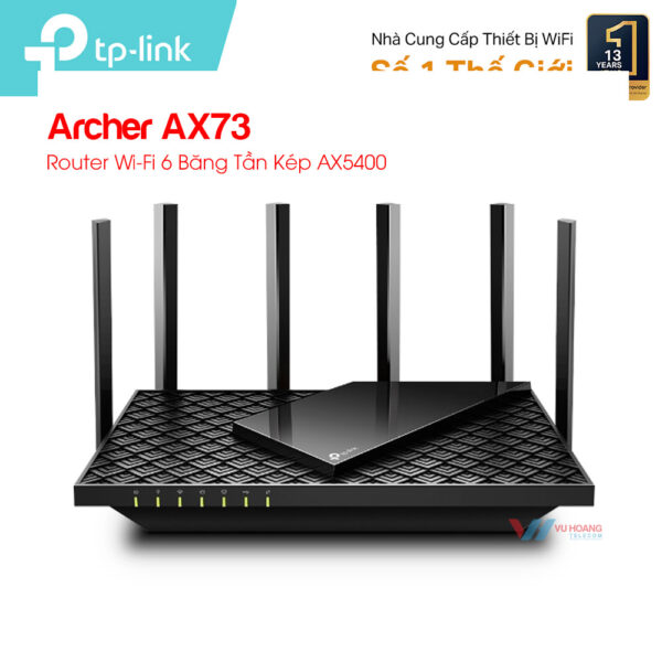 Router Wi-Fi 6 Băng Tần Kép AX5400 TP-LINK Archer AX73