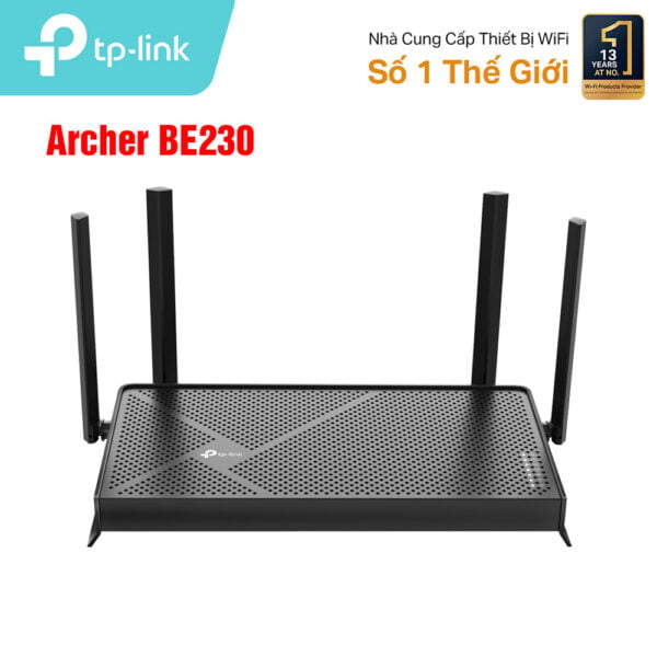 Router Wifi 7 TP-Link Archer BE230 [Băng tầng kép, 3570 Mbps]
