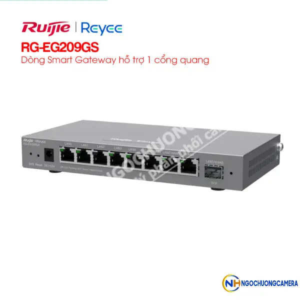 Smart Gateway 1 cổng quang RUIJIE REYEE RG-EG209GS