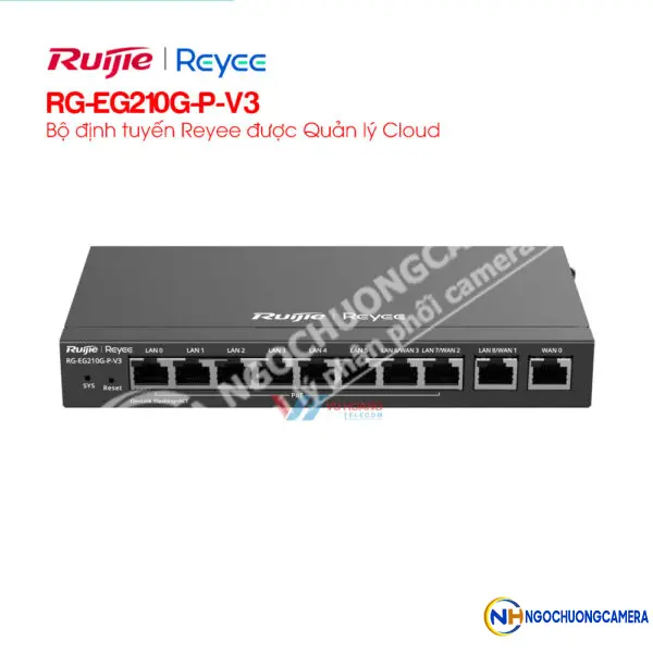 Smart Gateway Ruijie Reeye RG-EG210G-P-V3
