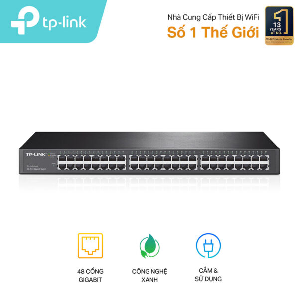 Switch 48 cổng Gigabit TP-LINK TL-SG1048