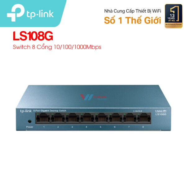 Switch 8 Cổng 10/100/1000Mbps TP-LINK LS108G
